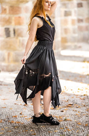 Falda de Bruja modelo Selena, negro