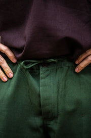 Pantalón medieval verde suave