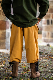 Pantalón pirata Vincent, color marrón miel
