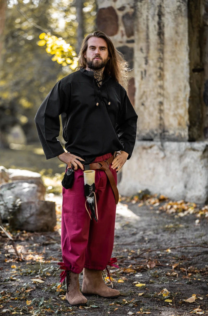 Pantalón pirata Vincent, color rojo