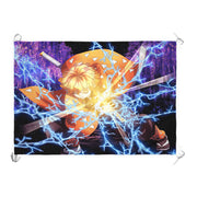 Estandarte-Bandera Demon Slayer de Zenitsu Agatsuma (70x100 cms.)
