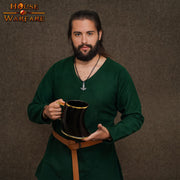 Jarra medieval para beber en asta de cuerno (800 ml.)