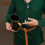 Jarra medieval para beber en asta de cuerno (800 ml.)
