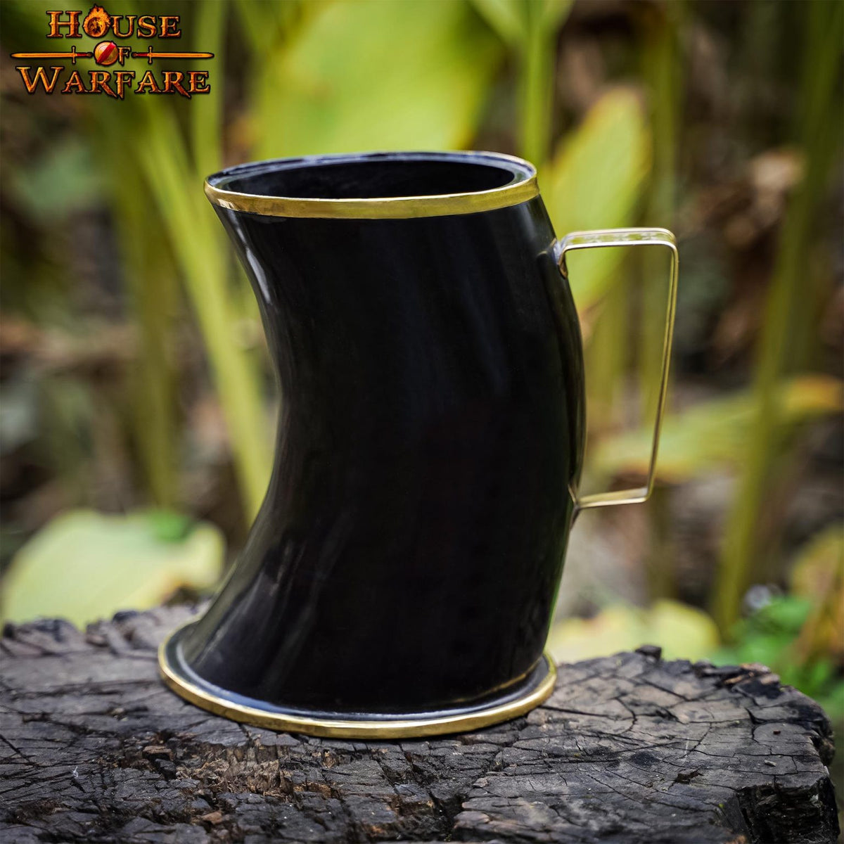 Jarra medieval para beber en asta de cuerno (800 ml.)