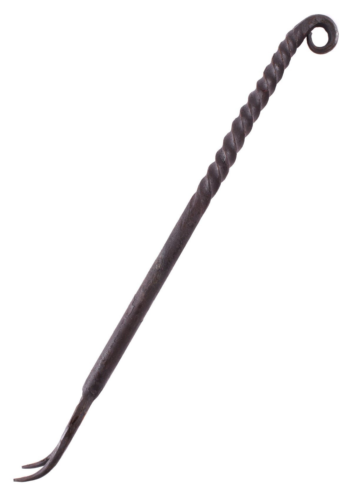 Tenedor forjado a mano en hierro (20 cm.)