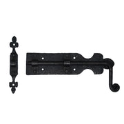 Pestillo para puerta medieval forjado