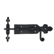 Pestillo para puerta medieval forjado