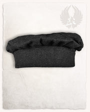 Boina medieval italiana Armin - negra