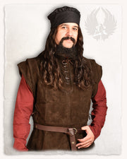 Boina medieval italiana Armin - negra