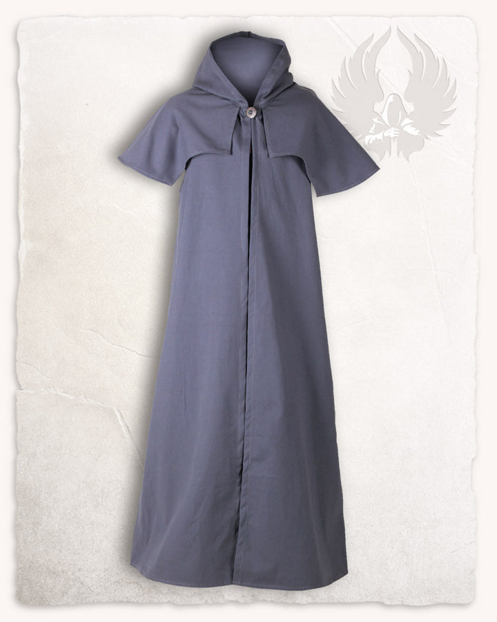 Abrigo de peregrinos y magos modelo Abraxas (algodón gris)