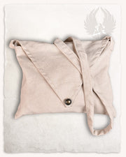 Bolsa de hombro medieval modelo Helbig, color crema