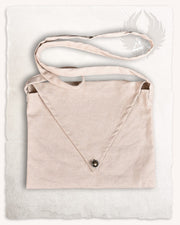 Bolsa de hombro medieval modelo Helbig, color crema