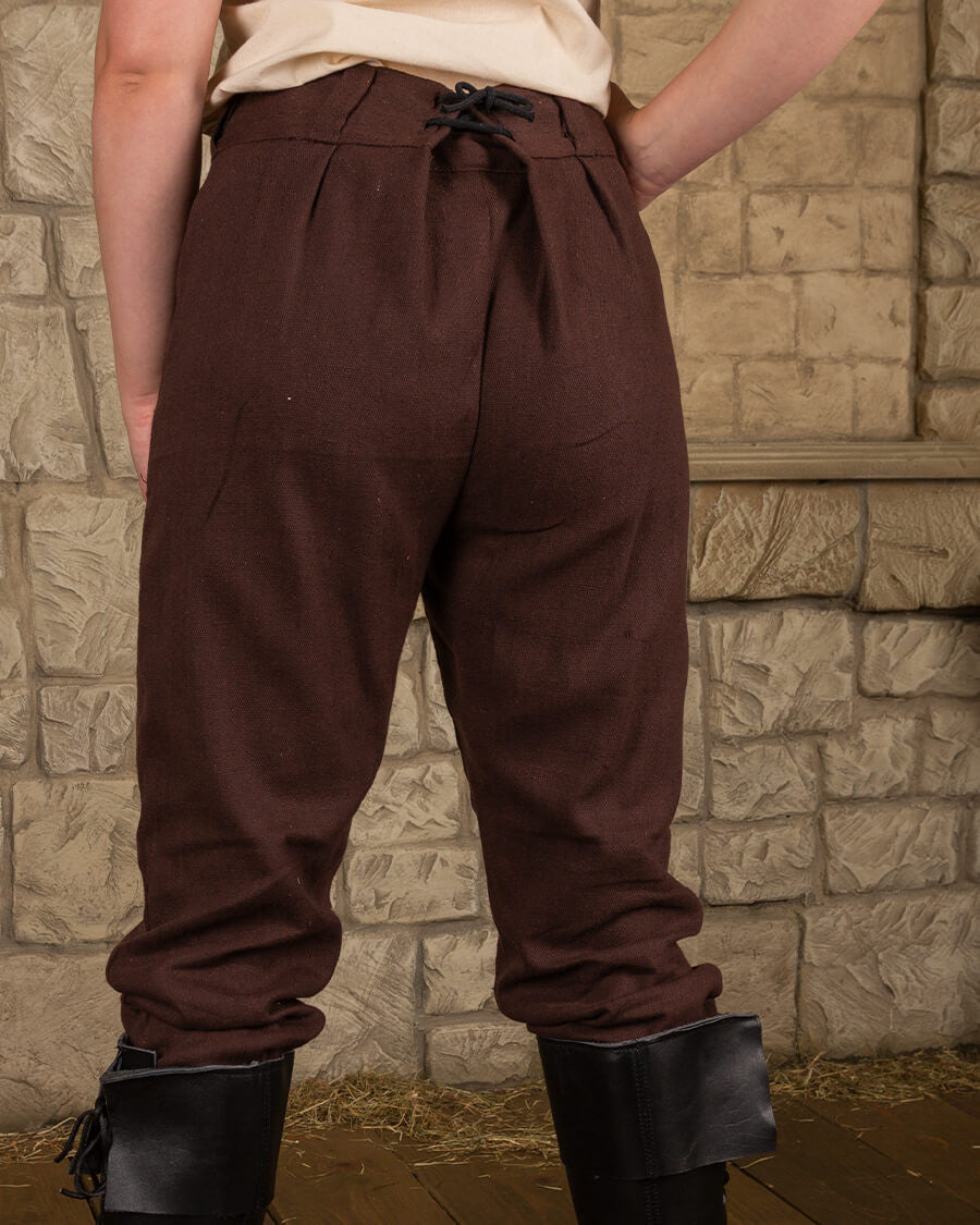 Pantalones medievales en color marrón modelo Pollard