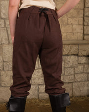Pantalones medievales en color marrón modelo Pollard