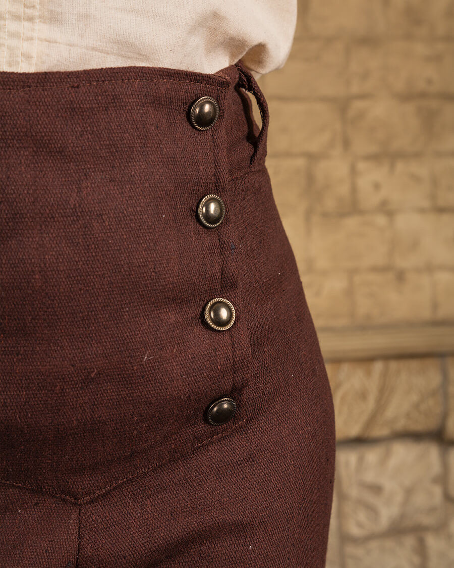 Pantalones medievales en color marrón modelo Pollard