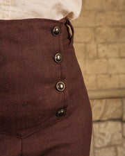 Pantalones medievales en color marrón modelo Pollard