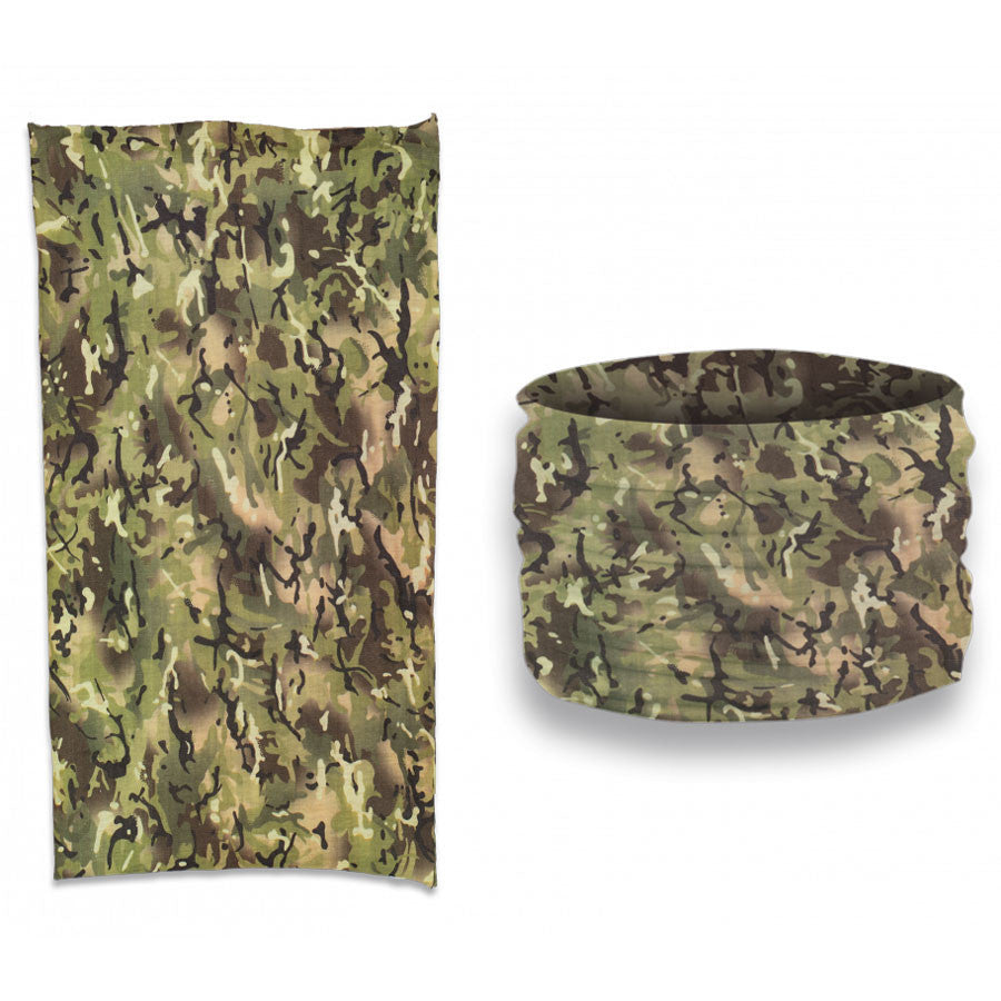 Braga militar para cuello de Barbaric, color camo