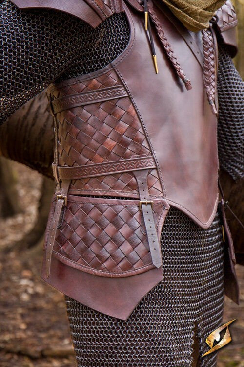 Escarcelas de cuero set Guardabosque Epic Armoury