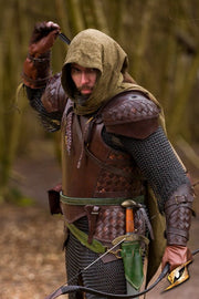 Escarcelas de cuero set Guardabosque Epic Armoury