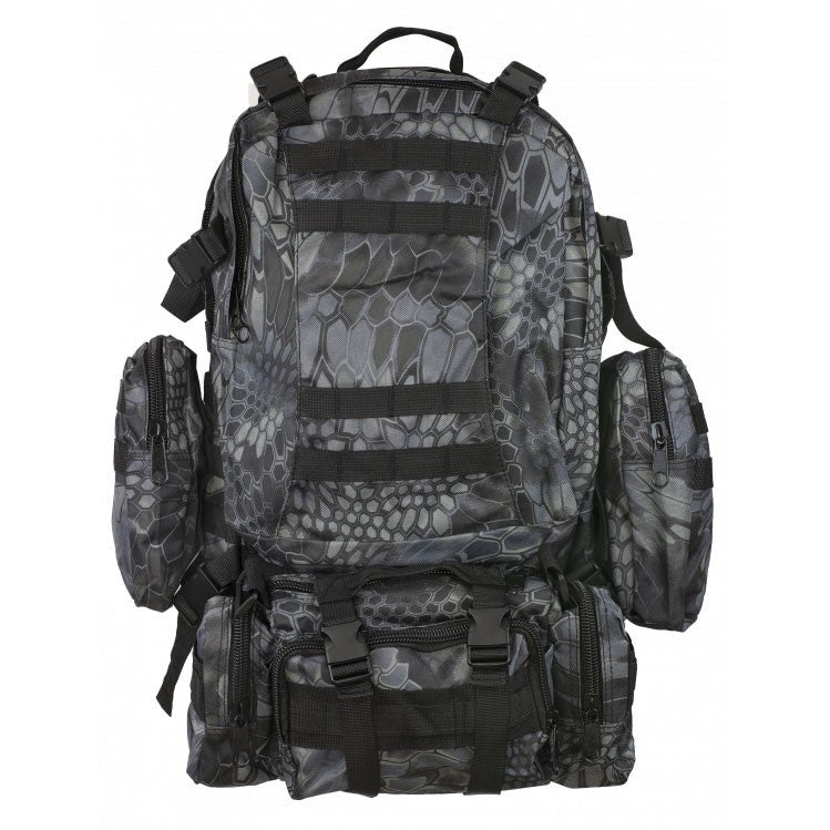 Mochila Black Phyton Camo, Barbaric (50 l.)