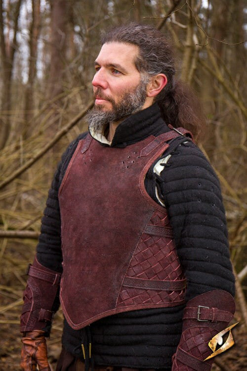 Peto completo set Guardabosques de Epic Armoury, marrón