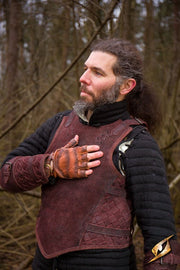 Peto completo set Guardabosques de Epic Armoury, marrón