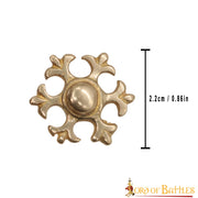 Set 5 piezas decorativas flor de lis