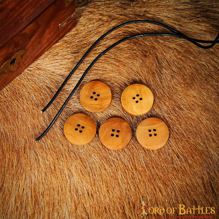 Set 5 botones ideales para ropa medieval