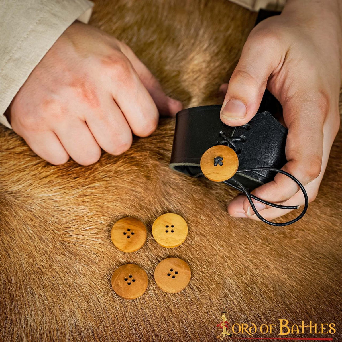 Set 5 botones ideales para ropa medieval