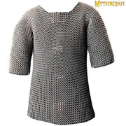 Set cota de malla con verdugo acabado pulido zinc (talla M)