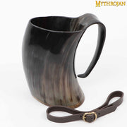 Jarra vikinga con correa para colgar en cinturón (800 ml.)