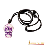 Colgante calavera pirata