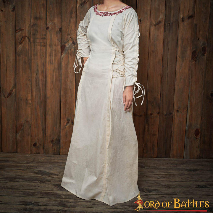 Vestido medieval princesa aventurera en algodón