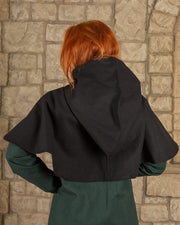 Gugel o capucha nórdica modelo Notker, negro
