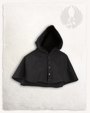 Gugel o capucha nórdica modelo Notker, negro