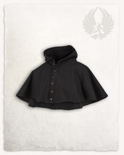 Gugel o capucha nórdica modelo Notker, negro