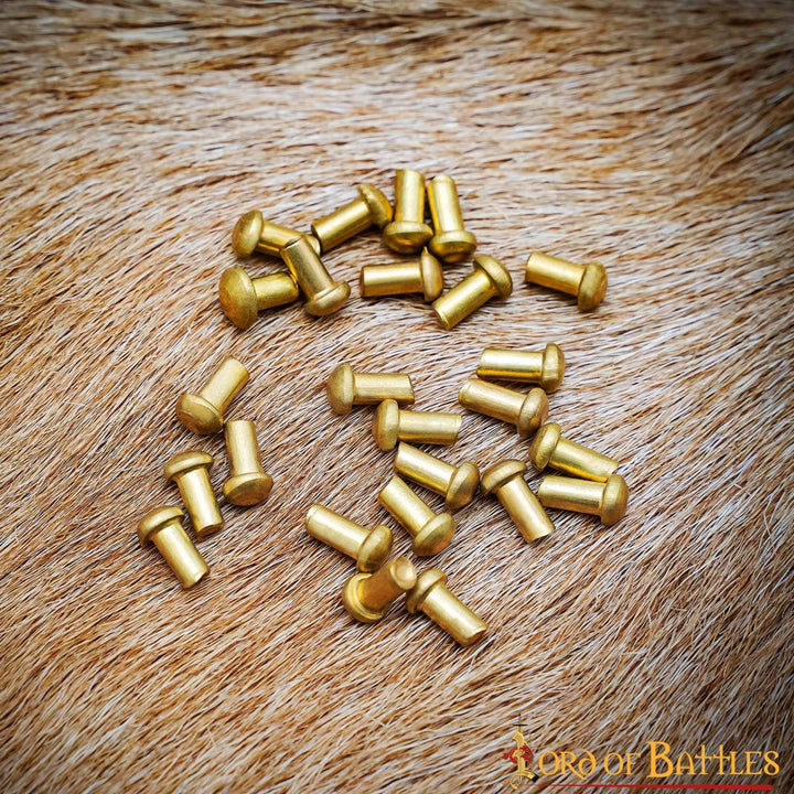 Set de 25 ribetes en latón para artesanías