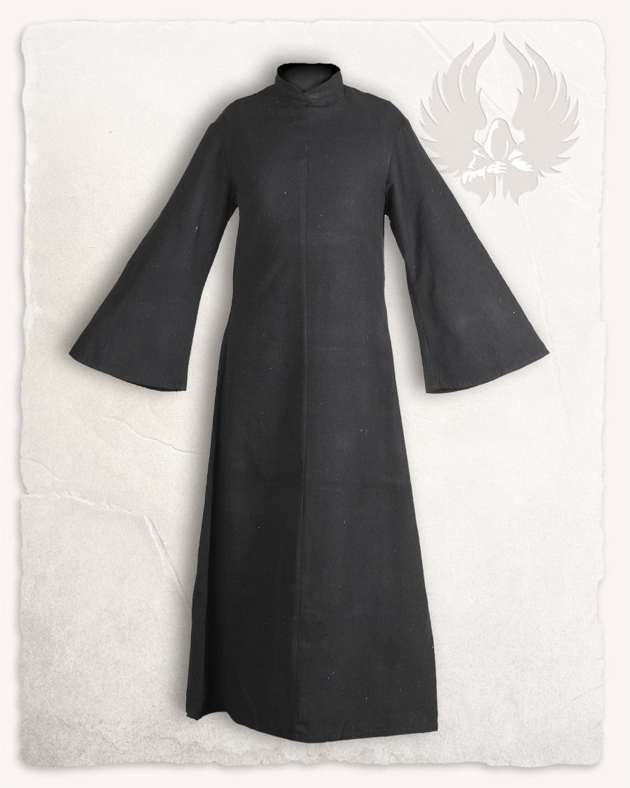 Túnica de peregrino o mago modelo Abraxas, negra