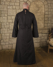 Túnica de peregrino o mago modelo Abraxas, negra