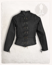 Jubón medieval de armar Tudor - Negro