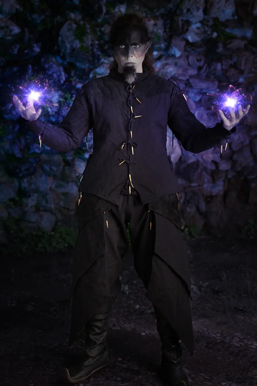 Traje Elfo Oscuro Encanto de la Noche (negro)