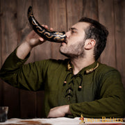 Cuerno de buey para beber diseño Medias Lunas