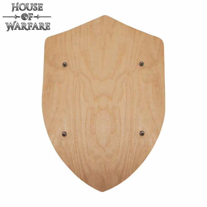 Escudo de madera pequeño personalizable (43,2 x 29,5 cm.)