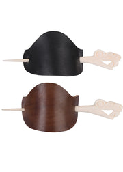 Pasador vikingo con alfiler de hueso - Negro