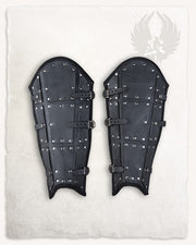 Grebas de cuero superior negro modelos Quintus