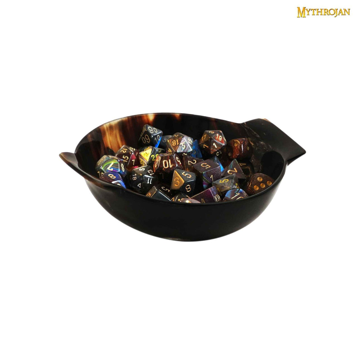 Cuenco pequeño de asta toro pulida