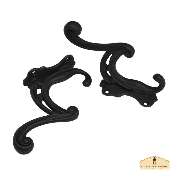 Set de 2 ganchos de pared (hierro fundido)