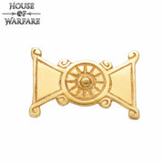 Decoración vikinga latón macizo