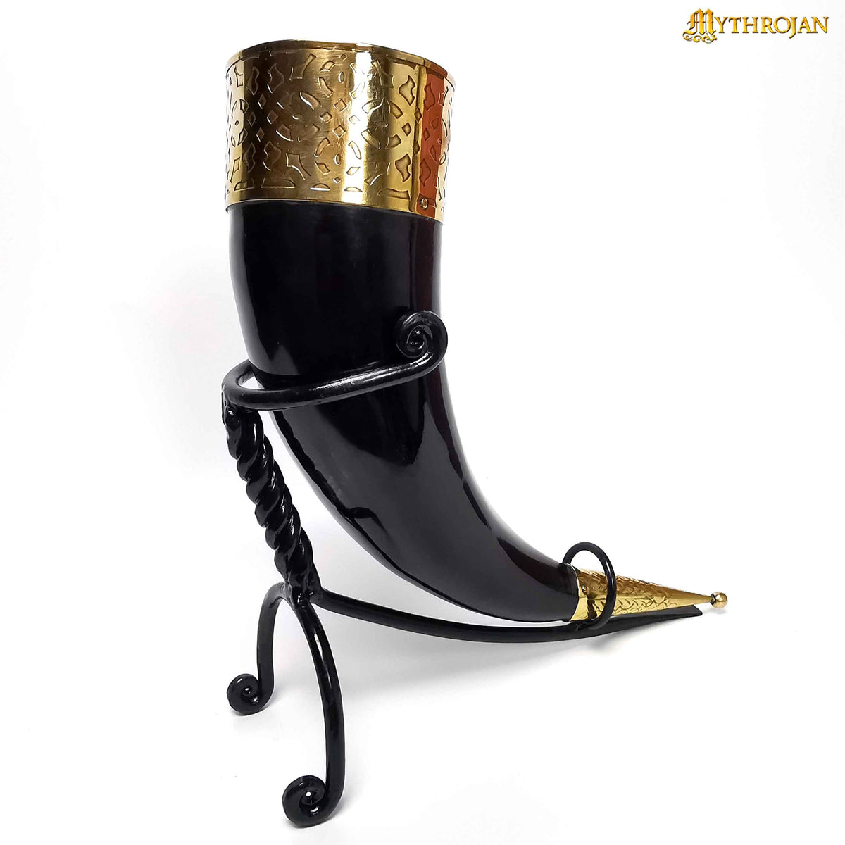 Soporte hierro para cuerno medieval ( 250 - 650 ml. )