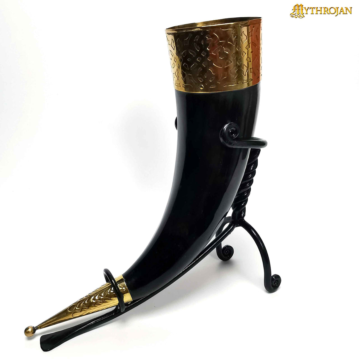 Soporte hierro para cuerno medieval ( 250 - 650 ml. )